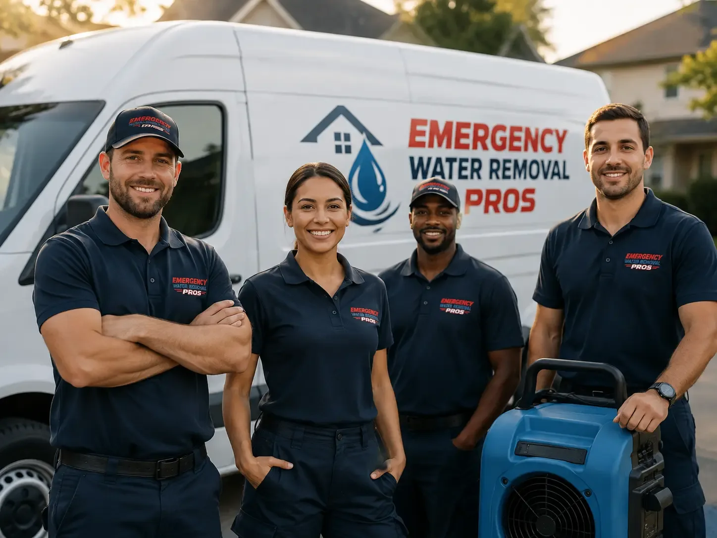 Emergency Water Removal company in Many, LA